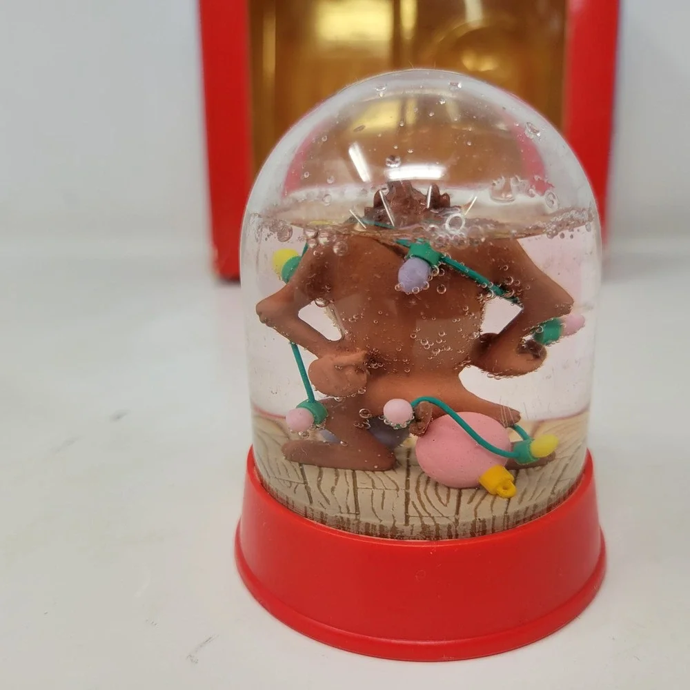 Vintage 1995 Armitron Looney Tunes Taz Watch & Snow Globe Gift Set 2200/242G NEW